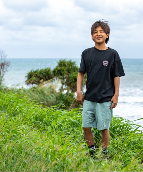 Quiksilver（クイックシルバー）の「TAXER YOUTH/クイックシルバーキッズウエストゴムショートパンツ（その他パンツ・キッズ・ネイビー/グリーン/ブラック・140/150/160/130）」の3枚目の写真
