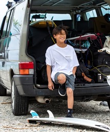 Quiksilver（クイックシルバー）の「TAXER YOUTH/クイックシルバーキッズウエストゴムショートパンツ（その他パンツ）」