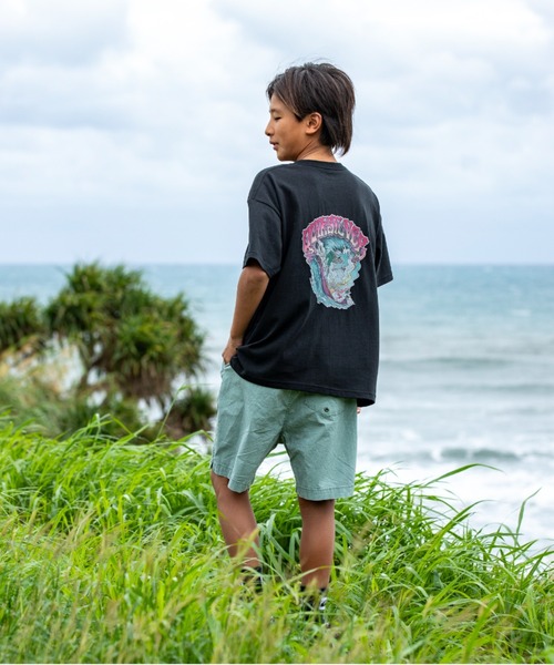 Quiksilver（クイックシルバー）の「TAXER YOUTH/クイックシルバーキッズウエストゴムショートパンツ（その他パンツ・キッズ・ネイビー/グリーン/ブラック・140/150/160/130）」の6枚目の写真