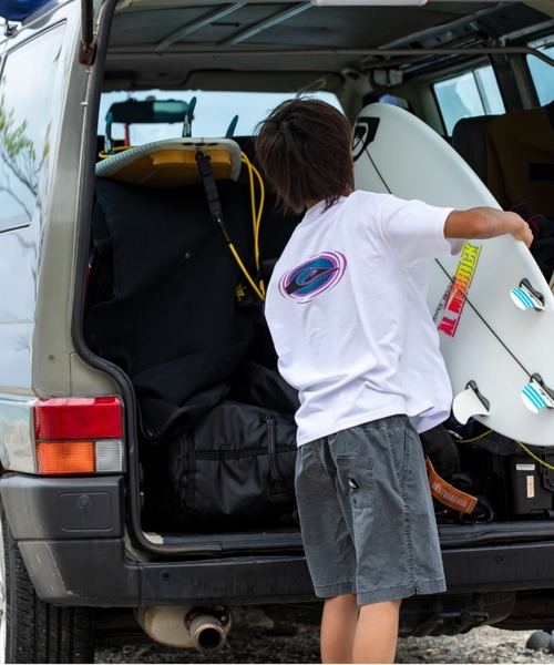 Quiksilver（クイックシルバー）の「TAXER YOUTH/クイックシルバーキッズウエストゴムショートパンツ（その他パンツ・キッズ・ネイビー/グリーン/ブラック・140/150/160/130）」の4枚目の写真