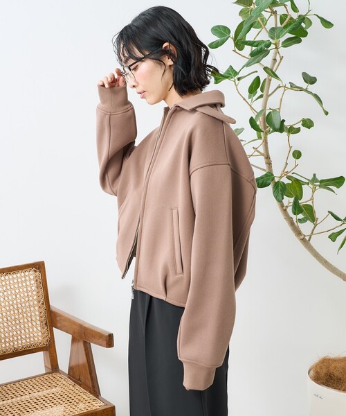 セール】ボンディング ジップブルゾン/ジャケット（ブルゾン