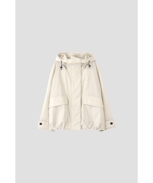 MARGARET HOWELL(マーガレットハウエル)の「HIDENSE COTTON POPLIN(ブルゾン・レディース・オフホワイト/スモークグレー・2/1)」の11枚目の写真