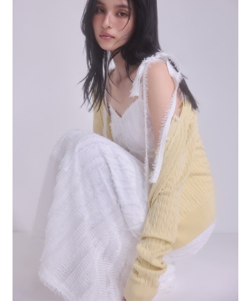 セール】フリンジキャミワンピース（ワンピース）｜FRAY I.D（フレイ