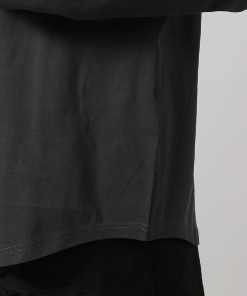 LAKOLE（ラコレ）の「リンガーロゴ長袖T / 318744（Tシャツ/カットソー・レディース・オートミール/チャコール/アイボリー・FREE）」の22枚目の写真