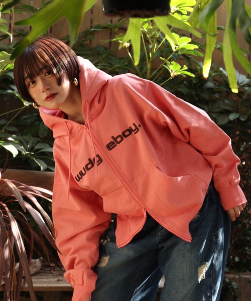 basic logo zip foodie（パーカー）｜WudgeBoy（ワッジボーイ