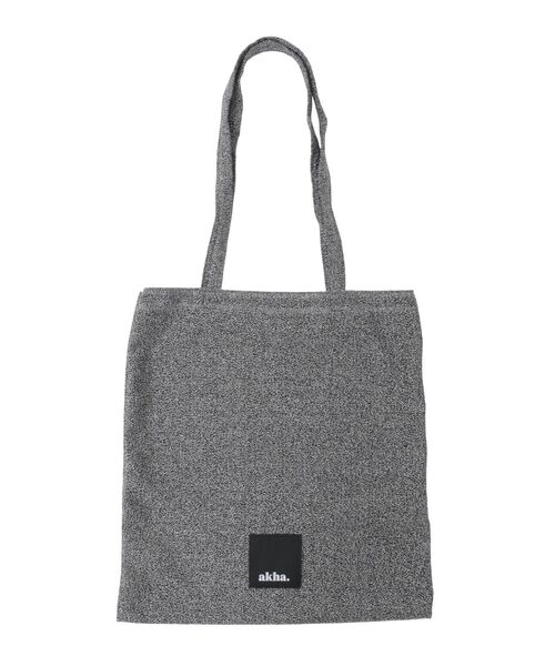 CRAFT STANDARD BOUTIQUE(クラフトスタンダードブティック)の「【追加】akha. ラメトート ◆(トートバッグ・レディース・シルバー/ブラック/ライトピンク/サックスブルー・FREE)」の7枚目の写真