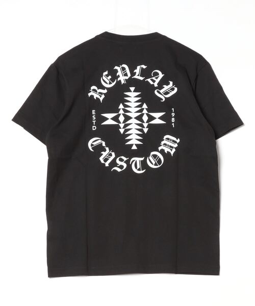 REPLAY（リプレイ）の「コットンジャ－ジープリントＴシャツ（Tシャツ/カットソー・メンズ・ホワイト/ブラック・MEDIUM/LARGE/X-LARGE/SMALL）」の7枚目の写真