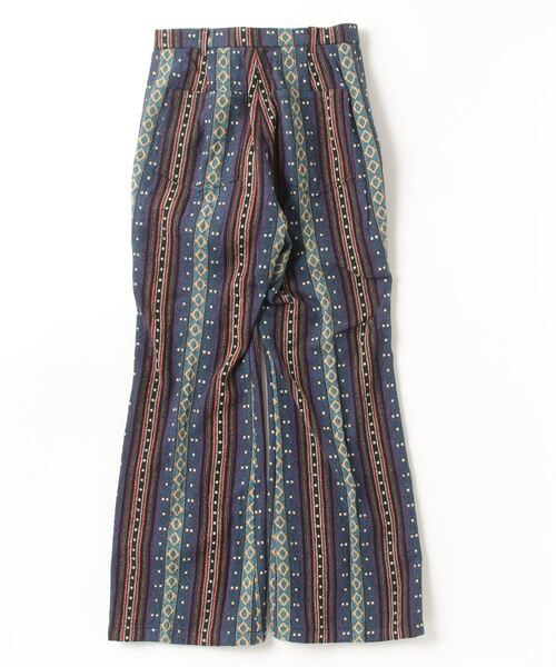 パンツ ROSE BUD (mag.by c)JACQUARD FLARE PANTS ROSE BUD パンツ (mag.by c)JACQUARD FLARE PANTS レディース