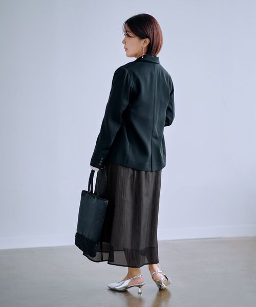 ソフトドビーダブルジャケット 【低身長・小柄女性