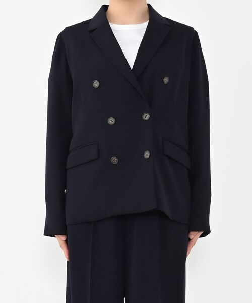 COHINA ブラック テーラードジャケット【週末価格】 COHINA ブラック テーラードジャケット【週末価格】 COHINA ブラック