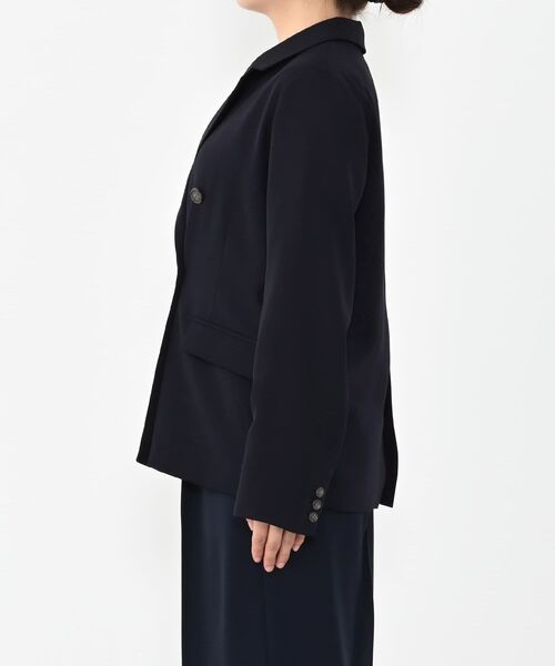 ソフトドビーダブルジャケット 【低身長・小柄女性】（テーラード