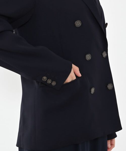 ソフトドビーダブルジャケット 【低身長・小柄女性