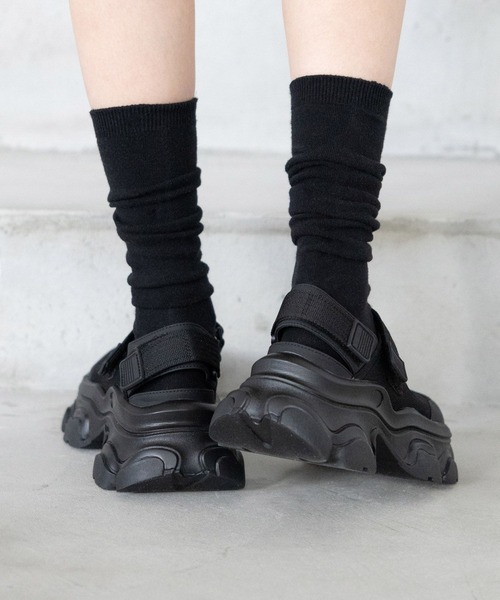 RAGEBLUE（レイジブルー）の「メッシュスニーカーサンダル（サンダル・レディース・ホワイト/ブラック・MEDIUM/LARGE）」の8枚目の写真