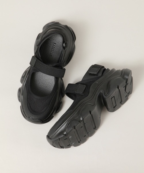 RAGEBLUE（レイジブルー）の「メッシュスニーカーサンダル（サンダル・レディース・ホワイト/ブラック・MEDIUM/LARGE）」の12枚目の写真