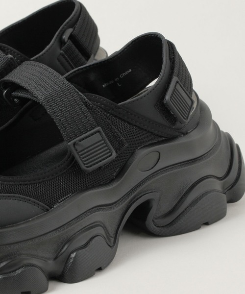 RAGEBLUE（レイジブルー）の「メッシュスニーカーサンダル（サンダル・レディース・ホワイト/ブラック・MEDIUM/LARGE）」の19枚目の写真