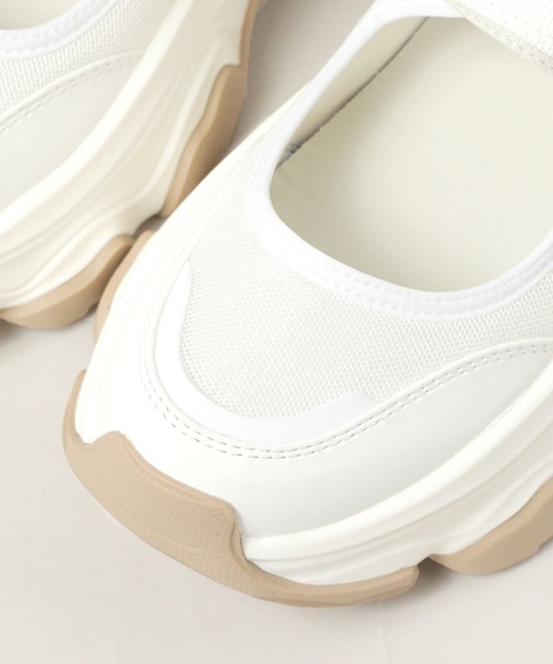 RAGEBLUE（レイジブルー）の「メッシュスニーカーサンダル（サンダル・レディース・ホワイト/ブラック・MEDIUM/LARGE）」の22枚目の写真