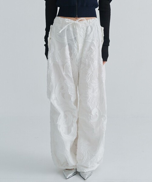 TAAKK（ターク）の「【TAAKK/ターク】PARACHUTE PANTS/パラシュートパンツ（その他パンツ・レディース・ブラック/ホワイト・2/1）」の18枚目の写真