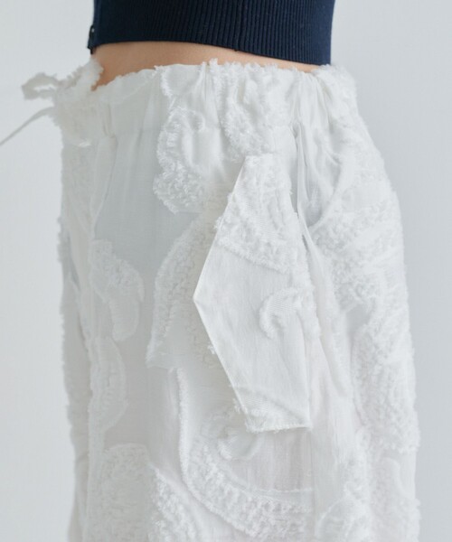 TAAKK（ターク）の「【TAAKK/ターク】PARACHUTE PANTS/パラシュートパンツ（その他パンツ・レディース・ブラック/ホワイト・2/1）」の22枚目の写真