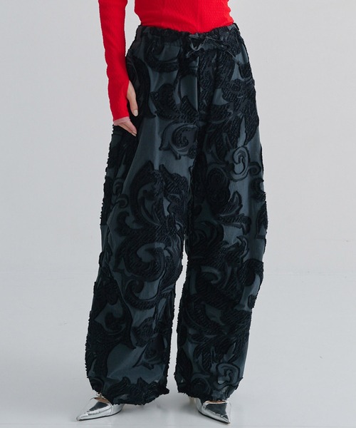 TAAKK ターク パンツ TAAKK ターク パンツ コーティング ベロア