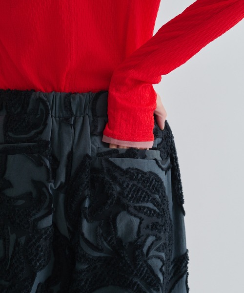 TAAKK（ターク）の「【TAAKK/ターク】PARACHUTE PANTS/パラシュートパンツ（その他パンツ・レディース・ブラック/ホワイト・2/1）」の14枚目の写真