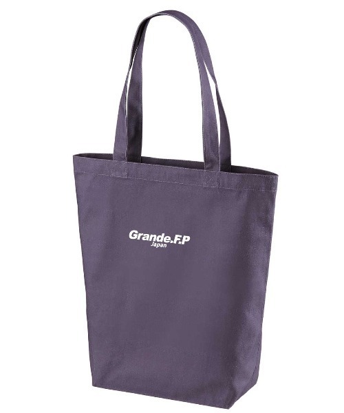GRANDE FOOTBALL PRODUCTS(グランデフットボールプロダクツ)の「Grande.F.P.コットンキャンバス.レギュラートートバッグ(トートバッグ・レディース・ライトグレー/ナチュラル/ダークラベンダー/ミント/モカ/オリーブ/インディゴブルー/ブラック/スモークピンク・ONE SIZE)」の8枚目の写真