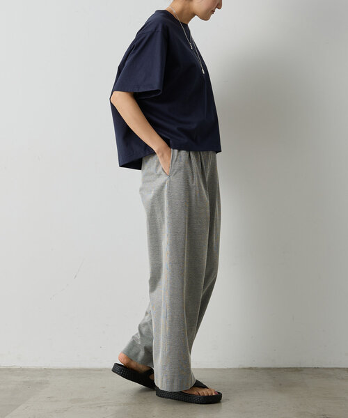 BEARDSLEY（ビアズリー）の「ストライプサッカーパンツ（その他パンツ・レディース・ブラック/カーキ・FREE）」の22枚目の写真