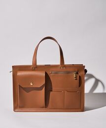 AMERICAN HOLIC | マルチポケットスクエアA4ショルダートートバッグ(トートバッグ)