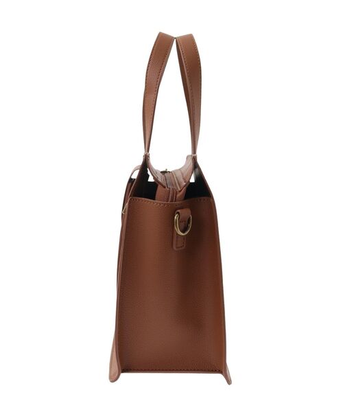 AMERICAN HOLIC(アメリカンホリック)の「マルチポケットスクエアA4ショルダートートバッグ(トートバッグ・レディース・ブラック/キャメル・FREE)」の7枚目の写真