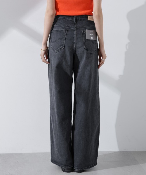 Lee（リー）の「Lee/WIDE(セットアップ可)（デニムパンツ・レディース・ライトブルー/ブラック・M/S）」の11枚目の写真