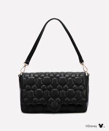 Disney（ディズニー）の「【 Disney / ディズニー 】 ミッキーマウス キルティング 2WAY ショルダーバッグ（ショルダーバッグ）」
