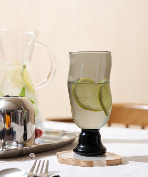 WAVY GOBLET GLASS GY ゴブレット グラス（食器）｜journal standard
