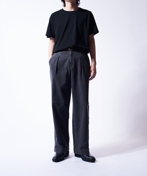 Lui's（ルイス）の「リジットデニムスラックス（デニムパンツ）」 - WEAR