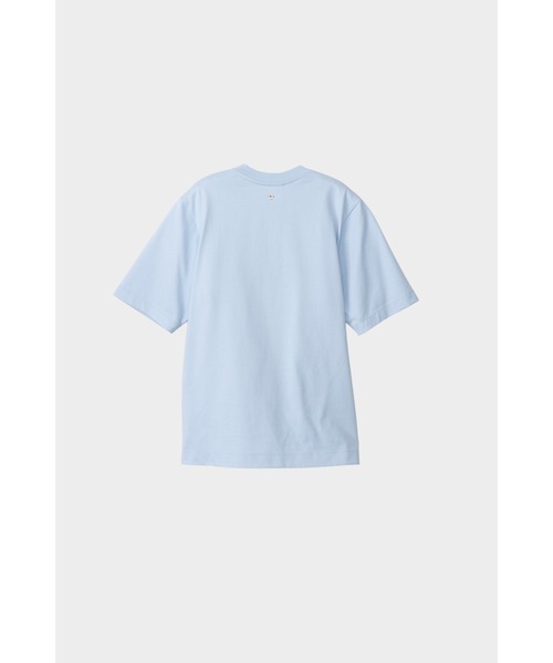 CINOH(チノ)の「REFINAコンパクトTシャツ(Tシャツ/カットソー・レディース・ベージュ系その他/サックスブルー系/ブラック/オフホワイト・40/38/36)」の6枚目の写真