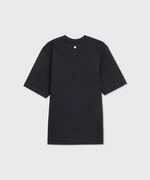 CINOH(チノ)の「REFINAコンパクトTシャツ(Tシャツ/カットソー・レディース・ベージュ系その他/サックスブルー系/ブラック/オフホワイト・40/38/36)」の8枚目の写真