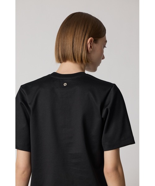 CINOH(チノ)の「REFINAコンパクトTシャツ(Tシャツ/カットソー・レディース・ベージュ系その他/サックスブルー系/ブラック/オフホワイト・40/38/36)」の14枚目の写真