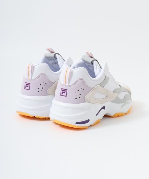 FILA(フィラ)の「FILA RAY TRACER SL/イ トレイサー 厚底スニーカー(スニーカー・レディース・ホワイト系その他2/ホワイト系その他3/ホワイト・26/25/24.5/24/23.5/27/23)」の5枚目の写真