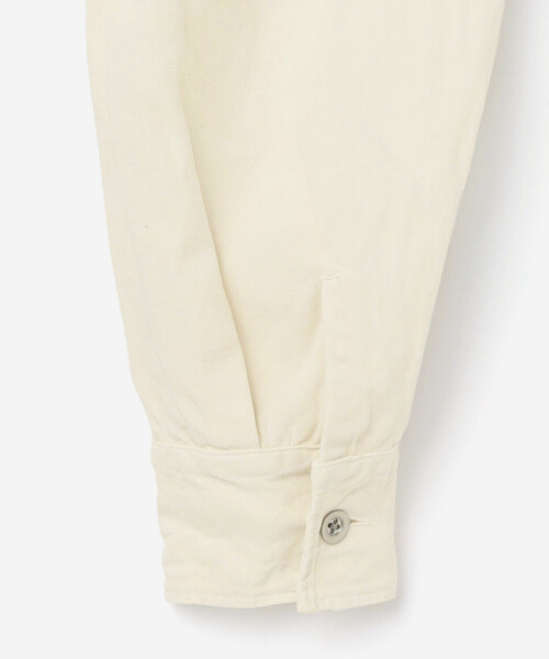 Kaptain Sunshine（キャプテン サンシャイン）の「KAPTAIN SUNSHINE | スタンドカラースモック WOMEN（シャツ/ブラウス・レディース・ブラック/アイボリー・34）」の11枚目の写真