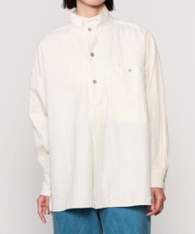 Kaptain Sunshine | KAPTAIN SUNSHINE | スタンドカラースモック WOMEN(シャツ/ブラウス)