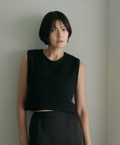 anukeアンヌークFringe Knit Bustierフリンジニットビスチェ ànuke - Fringe Knit Bustier / フリンジニットビスチェ