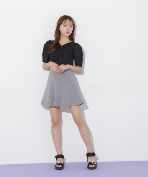 PERSONZ JILL MARIA フリルスリーブＴシャツ PERSONZ JILL MARIA フリルスリーブTシャツ PERSONZ JILL MARIA