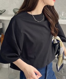 ベーシックショート丈Tシャツ