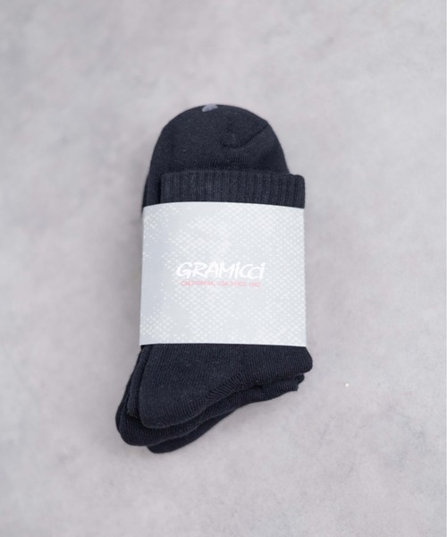 Gramicci（グラミチ）の「◆GRAMICCI◆BASIC SHORT SOCKS（ソックス/靴下・メンズ・ホワイト/ブラック/その他・25-27/23-25）」の15枚目の写真