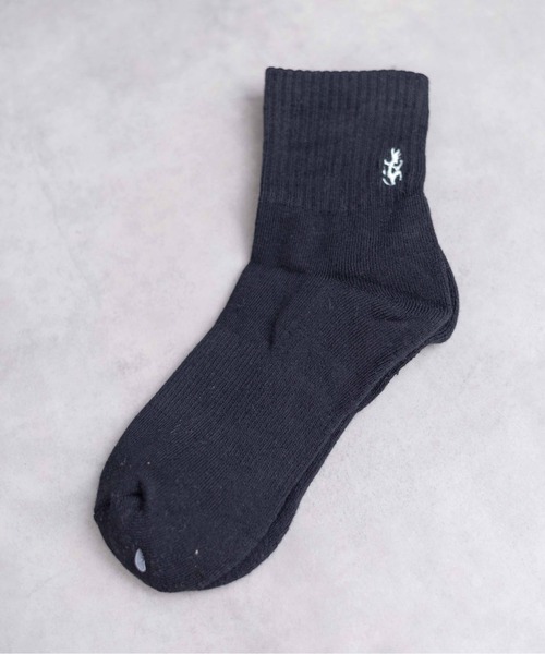 Gramicci（グラミチ）の「◆GRAMICCI◆BASIC SHORT SOCKS（ソックス/靴下・メンズ・ホワイト/ブラック/その他・25-27/23-25）」の6枚目の写真