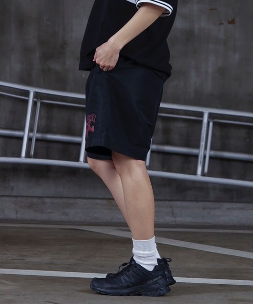 THRASHER(スラッシャー)の「Skate Goat SHORTS / スラッシャースケートゴートショーツ(その他パンツ・メンズ・ライトピンク/ブラック・X-LARGE/LARGE/MEDIUM)」の5枚目の写真