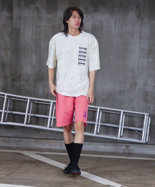 THRASHER(スラッシャー)の「Skate Goat SHORTS / スラッシャースケートゴートショーツ(その他パンツ・メンズ・ライトピンク/ブラック・X-LARGE/LARGE/MEDIUM)」の9枚目の写真