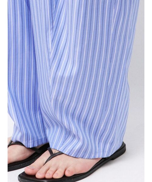 Htage（テージ）の「【Htage】カーブデザインストライプパンツ（その他パンツ・レディース・ブルー/ベージュ・FREE）」の17枚目の写真