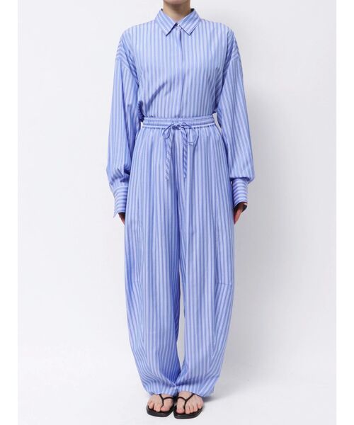 Htage（テージ）の「【Htage】カーブデザインストライプパンツ（その他パンツ・レディース・ブルー/ベージュ・FREE）」の19枚目の写真