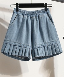 SPIGA（スピーガ）の「裾ﾌﾟﾘｰﾂｼｮｰﾄﾊﾟﾝﾂ（デニムパンツ）」