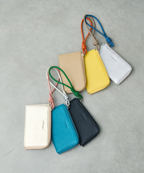 BIRTHDAY BAR（バースデイバー）の「本革フラグメントウォレット（財布・レディース・ベージュ/ブラック/ブルー/イエロー/シルバー/ゴールド・0）」の12枚目の写真