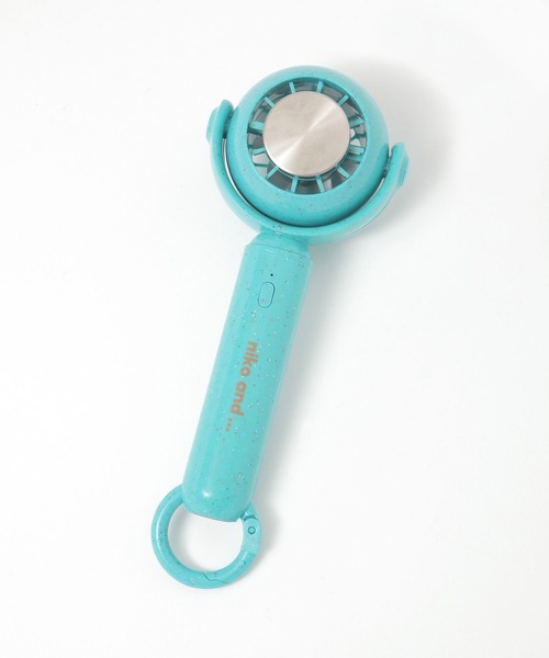 niko and...（ニコアンド）の「【FIZZ&RICH PARLOR】ペルチェファン（アウトドアグッズ・レディース・ブルー/オフホワイト・0）」の15枚目の写真